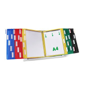 Sichttafelsystem DIN A4 farbsortiert mit 50 St. Sichttafeln