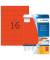 Etiketten 4552 rot