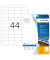 wetterfeste Folienetiketten 4581 weiß