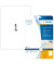 Folienetiketten Special 4585, transparent, 210x297mm (BxH), rechteckig