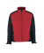 Jacke DRESDEN, Softshell, rot/schwarz, Größe 4XL
