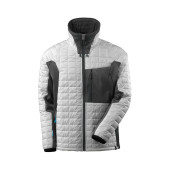 Jacke CLIMASCOT, Thermo, weiß/dunkelanthrazit, Größe 4XL