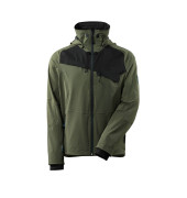 Jacke Advanced, moosgrün/schwarz, Größe XL