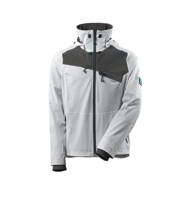 Jacke Advanced, weiß/dunkelantrazit, Größe 4XL Jacke Advanced, weiß/dunkelantrazit, Größe 4XL