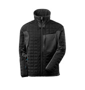 Jacke CLIMASCOT, Thermo, schwarz/dunkelanthrazit, Größe 4XL