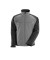 Jacke DRESDEN, Softshell, grau/schwarz, Größe 4XL
