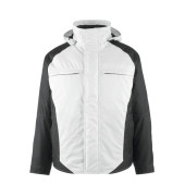 Jacke Frankfurt, weiß/schwarz, Größe 4XL