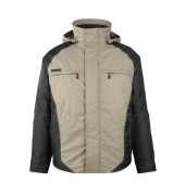 Jacke Frankfurt, khaki/schwarz, Größe 4XL