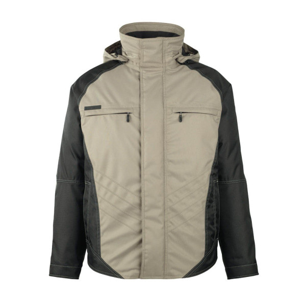 5711074191666 - Unique Winterjacke Frankfurt zweifarbig Gr l hellkhaki schwarz - hellkhaki schwarz - Mascot 5711074191666 - Unique Winterjacke Frankfurt zweifarbig Gr l hellkhaki schwarz - hellkhaki schwarz - Mascot