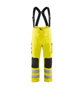Arbeitshose 1302, Warnschutz, Unisex, gelb, Größe M