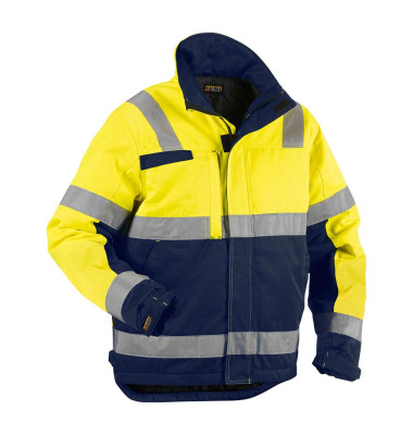 Jacke 4862, gelb/marineblau, Größe L Jacke 4862, gelb/marineblau, Größe L