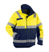 Jacke 4862, gelb/marineblau, Größe 3XL
