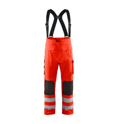 Arbeitshose 1302, Warnschutz, Unisex, rot, Größe XXL Arbeitshose 1302, Warnschutz, Unisex, rot, Größe XXL