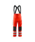 Arbeitshose 1302, Warnschutz, Unisex, rot, Größe XXL