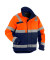 Jacke 4862, orange/marineblau, Größe XL