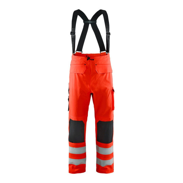 7330509376676 - Arbeitshose 1302 Warnschutz Unisex rot Größe S 7330509376676 BLAKLÄDER