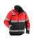 Jacke 4862, rot/schwarz, Größe XL