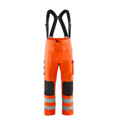 Arbeitshose 1302, Warnschutz, Unisex, orange, Größe 4XL