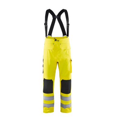 Arbeitshose 1302, Warnschutz, Unisex, gelb, Größe 4XL