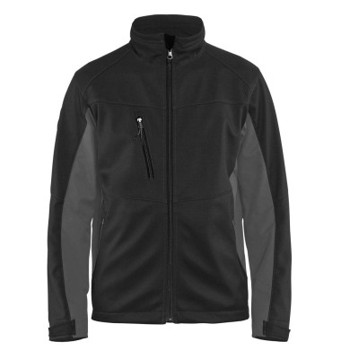 Jacke 4950, Softshell, schwarz, Größe 4XL Jacke 4950, Softshell, schwarz, Größe 4XL