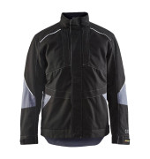 Jacke 4961, schwarz/grau, Größe 4XL