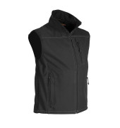 unisex Softshellweste 8170 schwarz Größe S