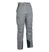 Arbeitshose Frozen, Herren, grau/schwarz, Größe 48