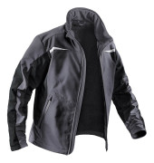 Jacke 1241, Softshell, anthrazit/schwarz, Größe 4XL