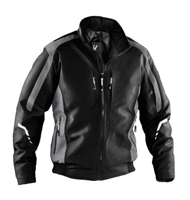 Jacke 1367, schwarz/anthrazit, Größe M Jacke 1367, schwarz/anthrazit, Größe M