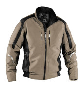 Jacke 1367, beige/schwarz, Größe 4XL