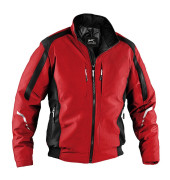 Jacke 1367, rot/schwarz, Größe L