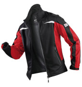 Jacke 1141, schwarz/rot, Größe 4XL