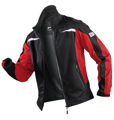 Jacke 1141, schwarz/rot, Größe 4XL Jacke 1141, schwarz/rot, Größe 4XL