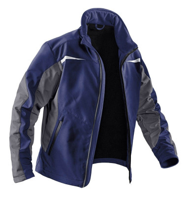 Jacke 1241, Softshell, marine/anthrazit, Größe XL