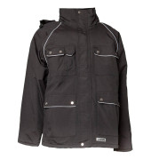 Jacke CANVAS 320, schwarz, Größe M