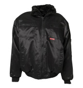 Jacke GLETSCHER, schwarz, Größe L