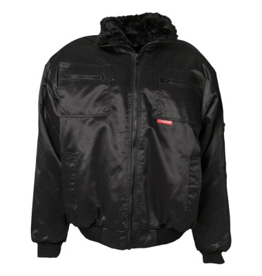 Jacke GLETSCHER, schwarz, Größe S Jacke GLETSCHER, schwarz, Größe S