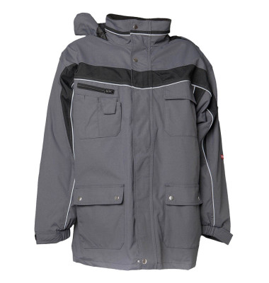 Jacke PLALINE, schiefergrau/schwarz, Größe XS Jacke PLALINE, schiefergrau/schwarz, Größe XS