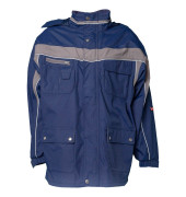 Jacke PLALINE, marine/zink, Größe 4XL