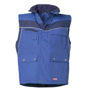 unisex Winterweste PLALINE blau Größe XL