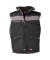 unisex Winterweste PLALINE schwarz Größe 4XL