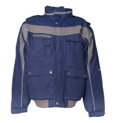 Jacke PLALINE, marine/zink, Größe 4XL