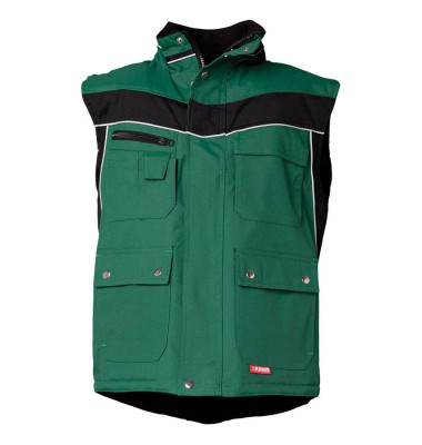 unisex Winterweste PLALINE grün Größe XS unisex Winterweste PLALINE grün Größe XS