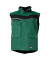 unisex Winterweste PLALINE grün Größe L