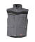 unisex Winterweste PLALINE grau Größe M