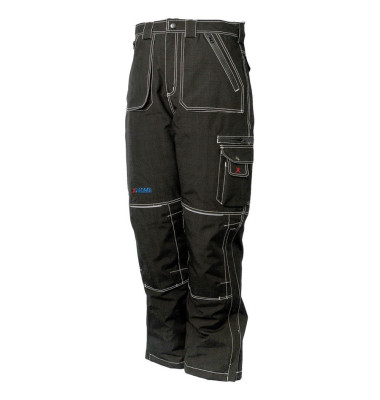 Arbeitshose BASALT, Unisex, schwarz, Größe S