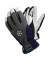 Arbeitshandschuhe 295, Leder, grau/schwarz/blau/weiß, Größe 8 / M