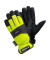 Arbeitshandschuhe PRO 9128, Microthan Leder, schwarz/neongelb, Größe 9 / L