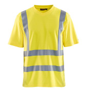 unisex Warnschutz Shirt 3380 gelb Große XS