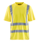 unisex Warnschutz Shirt 3380 gelb Große 4XL